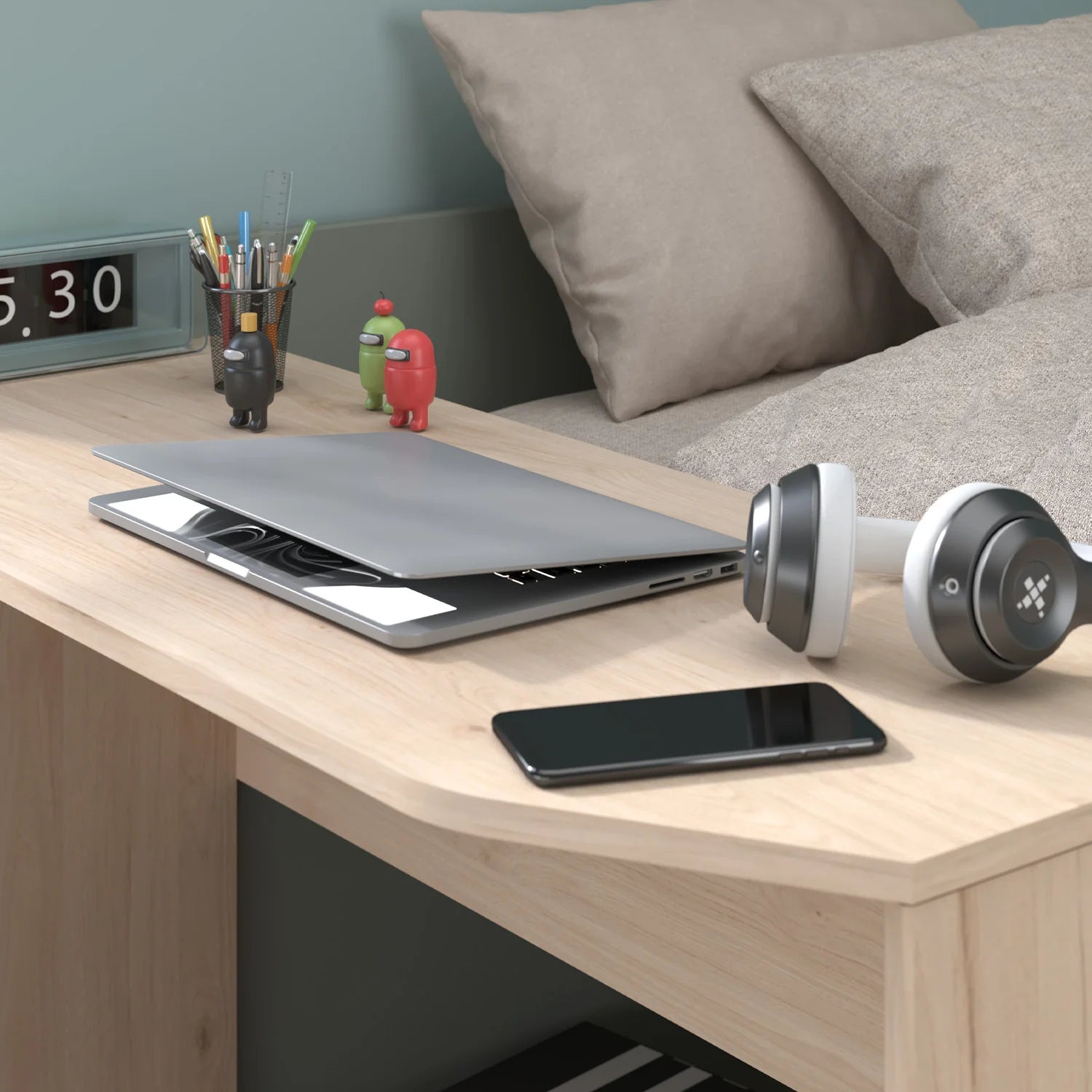 Lifestyle image of Parisot Jade cabin bed.