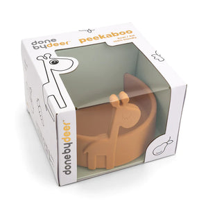 Peekaboo Raffi Mustard Packaging Done by Deer