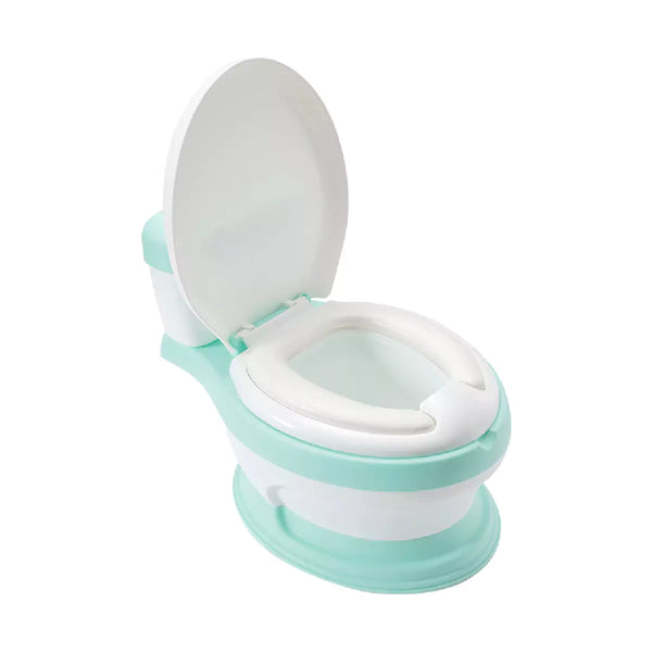 Potty Training with Lid - White/Green