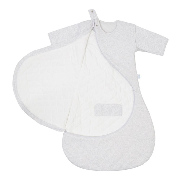 Purflo Baby Sleeping Bag Grey with Dual Zipper and Sleeves