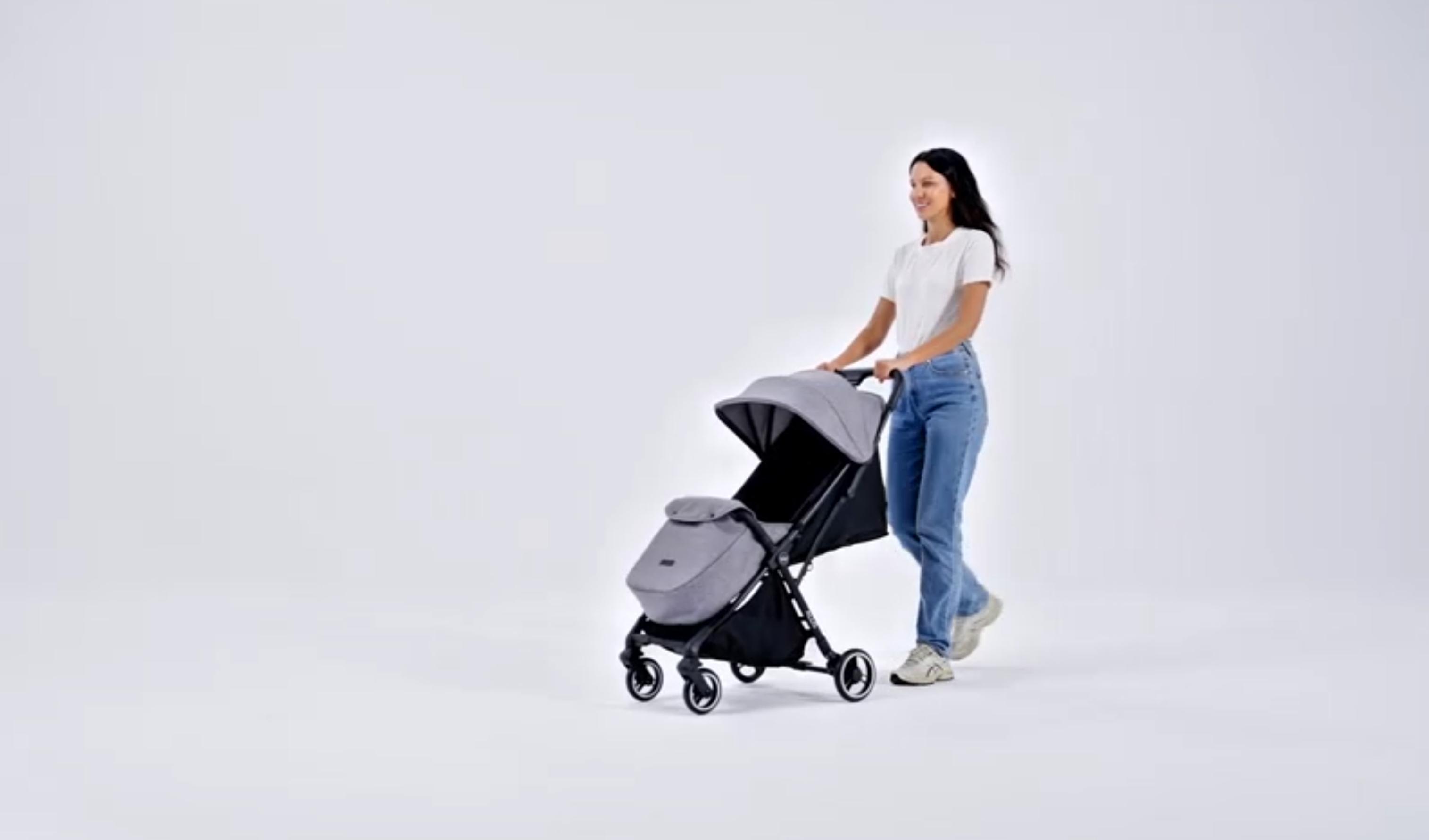 Load video: Video Allis Baby Flick Auto-Fold Stroller