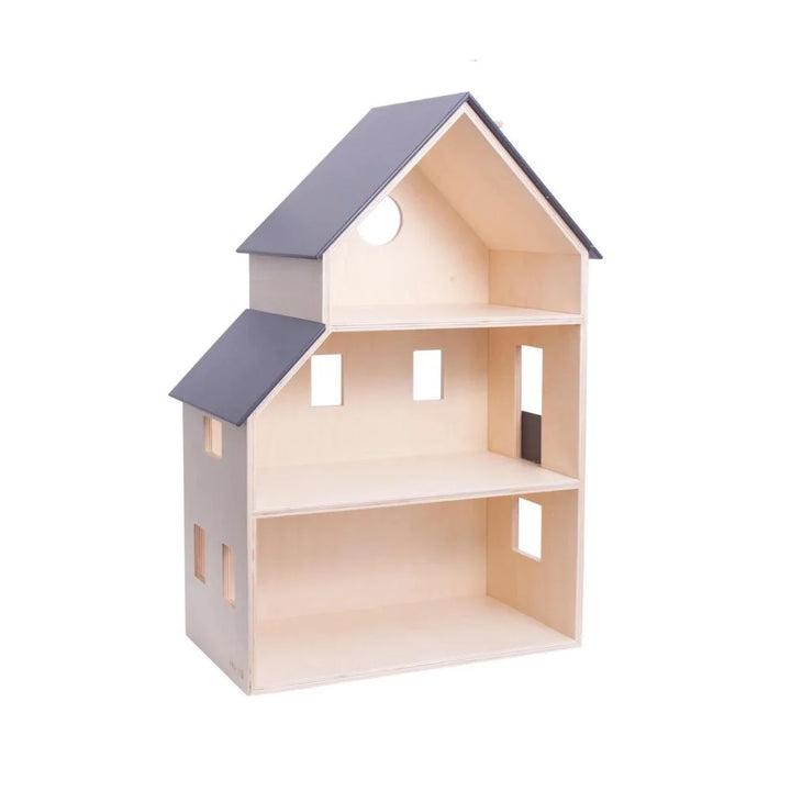 Sebra 3 Storey Wooden Dollhouse for Kids