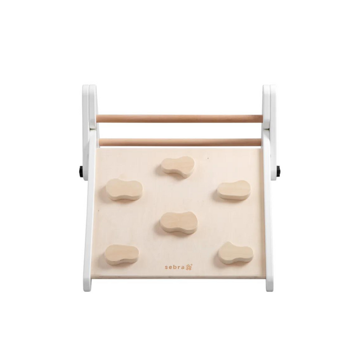 Sebra Wooden Climbing Triangle and Bed for Kids