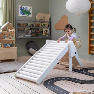Sebra Wooden Climbing Triangle and Bed for Kids