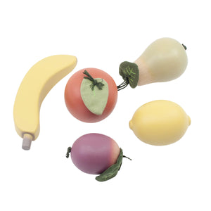 Sebra Food Wooden Fruits Playset