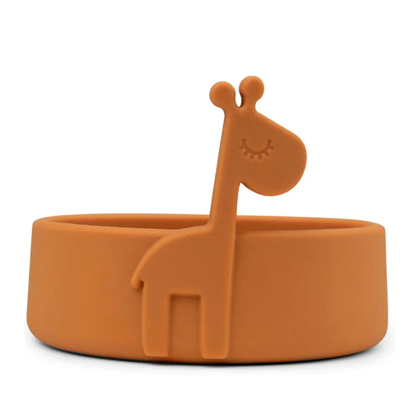 Silicone Bowl Peekaboo Raffi Done by Deer Front