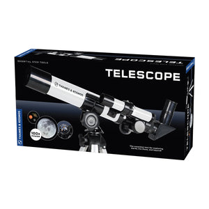 Full telescope set with eyepieces and accessories.