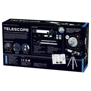 Compact and lightweight telescope for easy portability.
