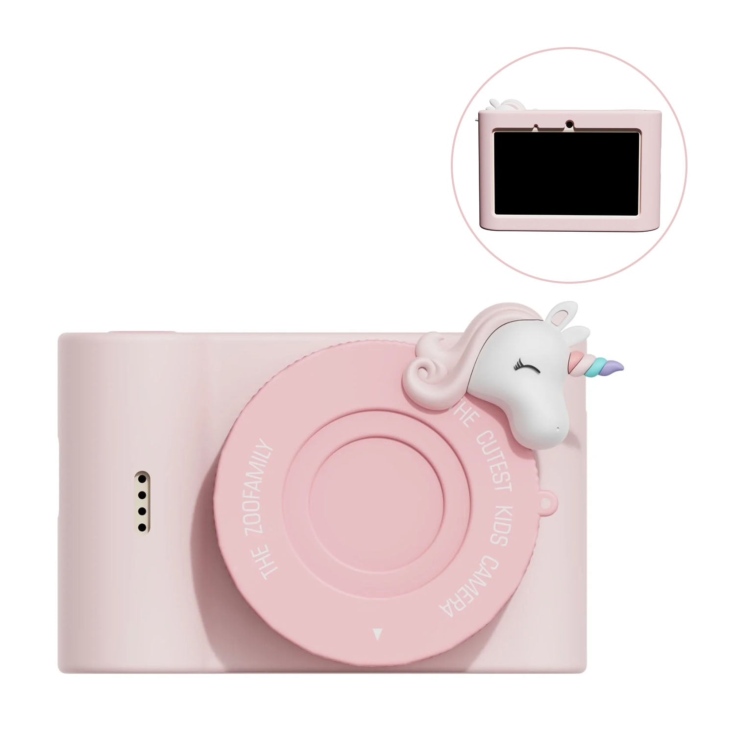 Zoofamily urban zoo digital camera in pink unicorn design