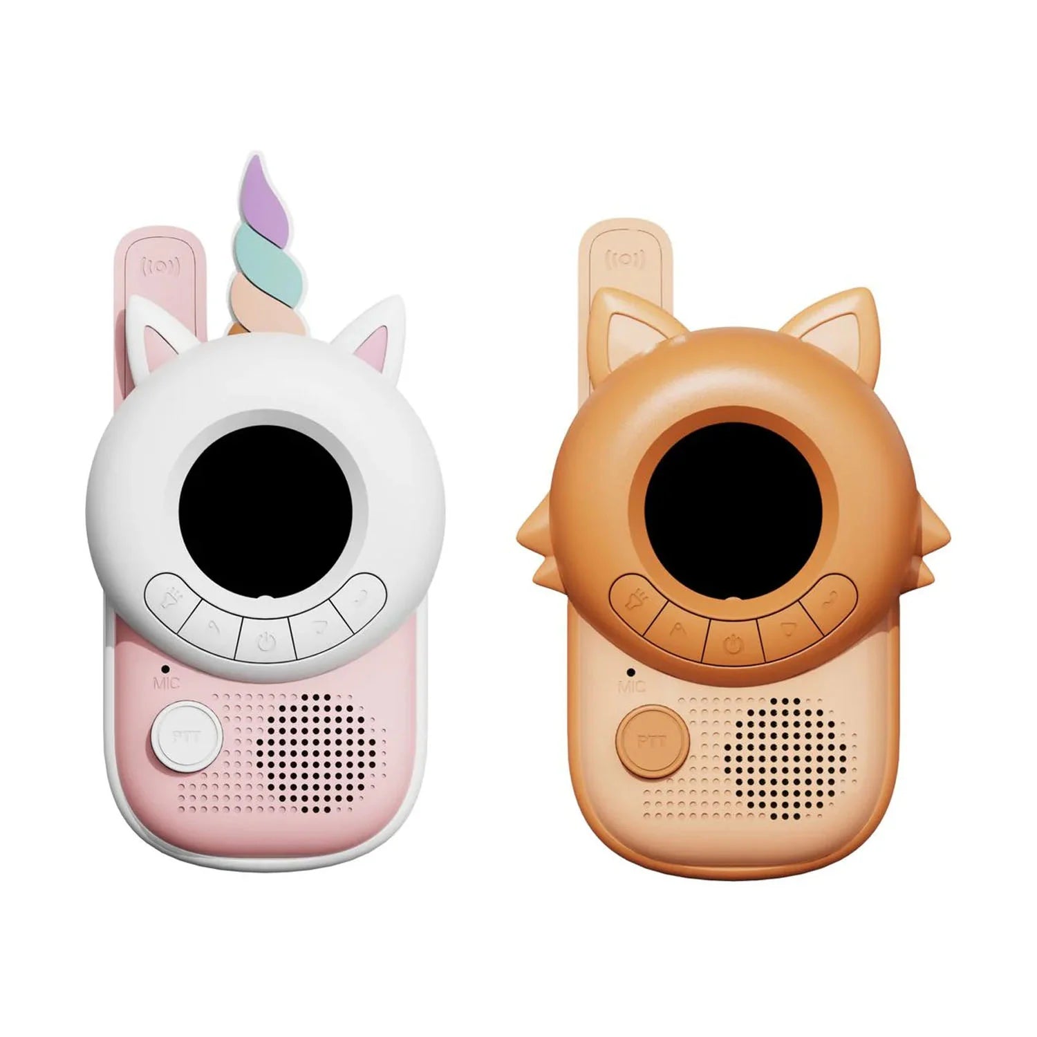 The zoofamily zoo walkie talkie - unicorn and fox