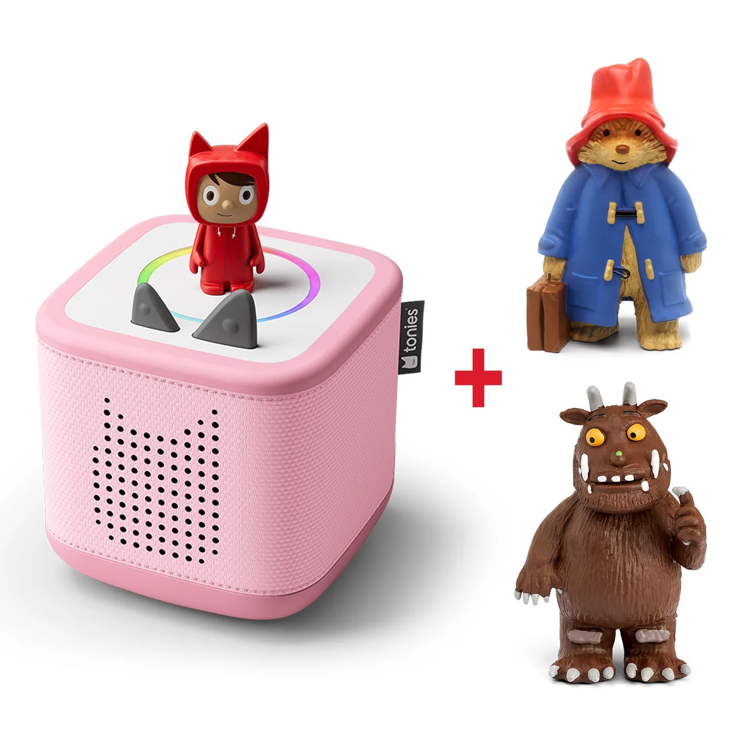 Toniebox 2 gift bundles featuring various Tonies characters.