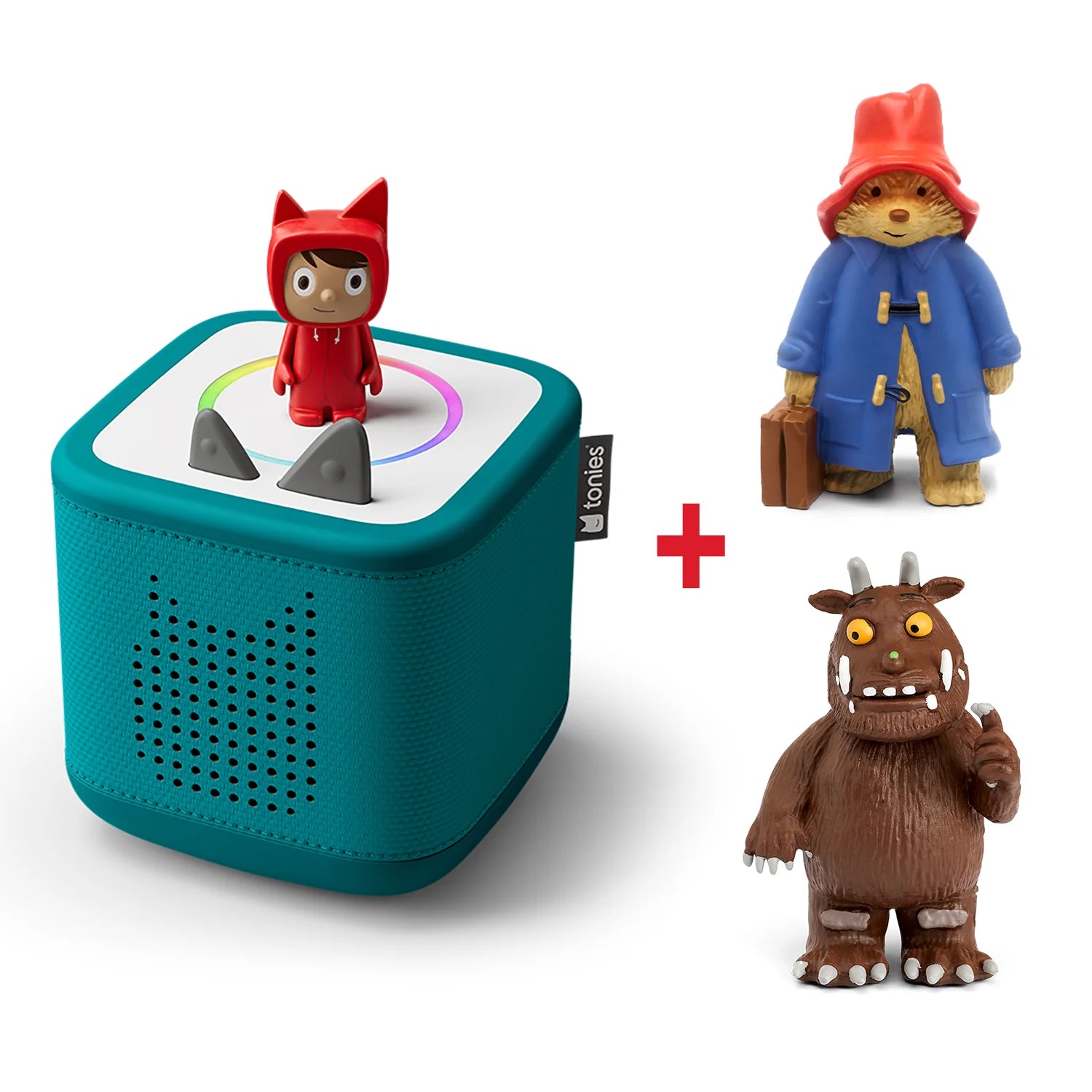 Toniebox 2 bundle with Creative-Tonie and two character Tonies.