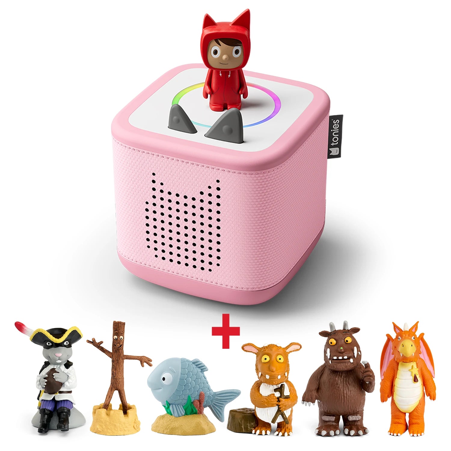 Toniebox 2 Julia Donaldson with creative-tonie and 6 Tonies in cloud pink colour