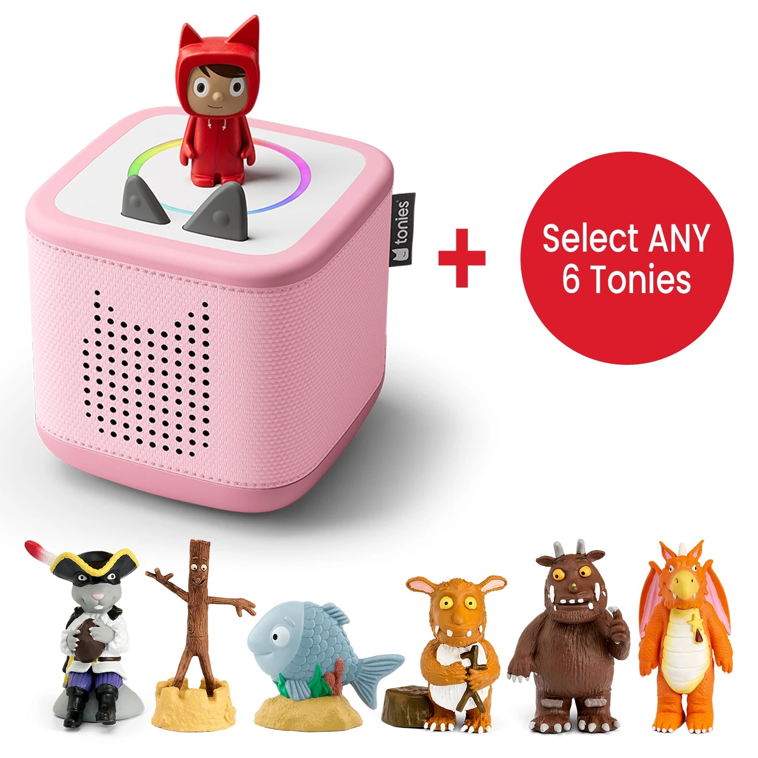 Toniebox 2 bundles with Creative-Tonie and character Tonies.