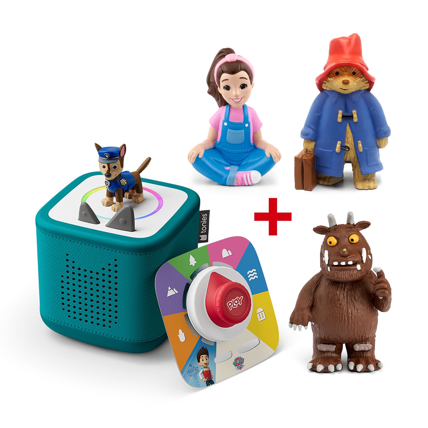 Toniebox 2 PAW patrol bundle with 4 tonies.