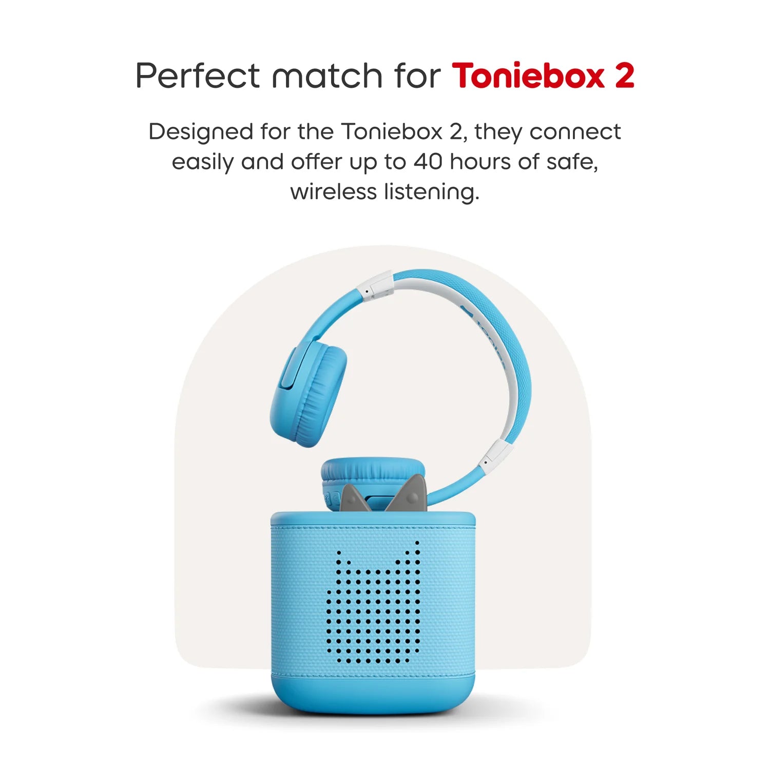 Toniebox 2 with bluetooth headphone.