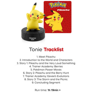 Pokemon Pikachu Tonie's tracklist