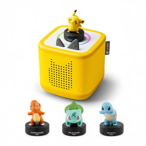 Toniebox 2 Pokémon Starter Set Bundle 4 Pokémon - Pikachu, Charmander, Bulbasaur, Squirtle