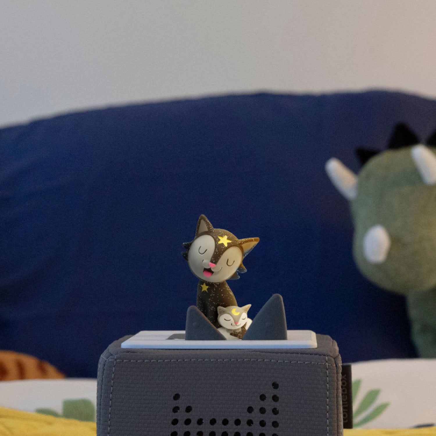 Cat bedtime songs Tonie on a Toniebox.