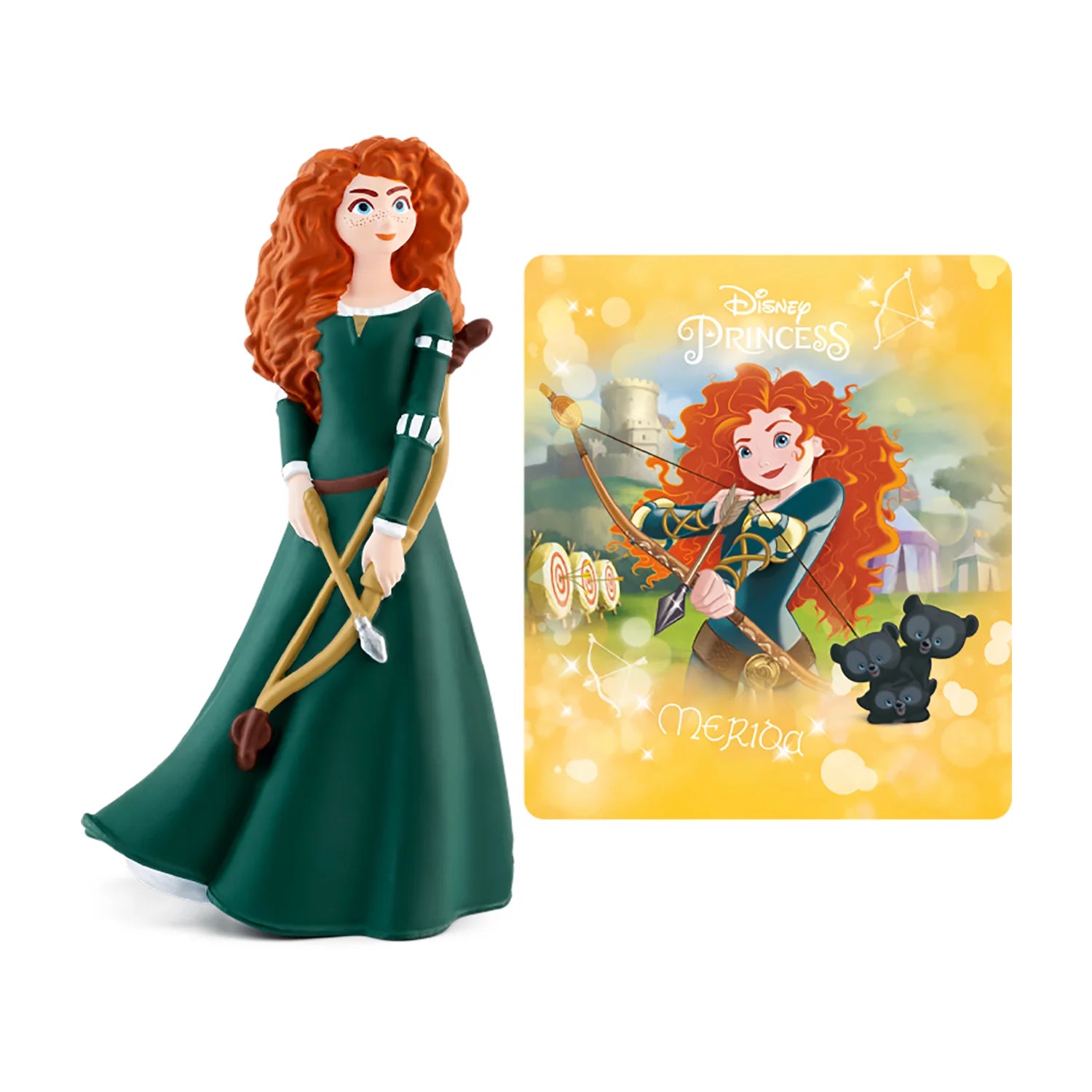 Hand-painted Disney Brave Merida figure for kids’ interactive play.