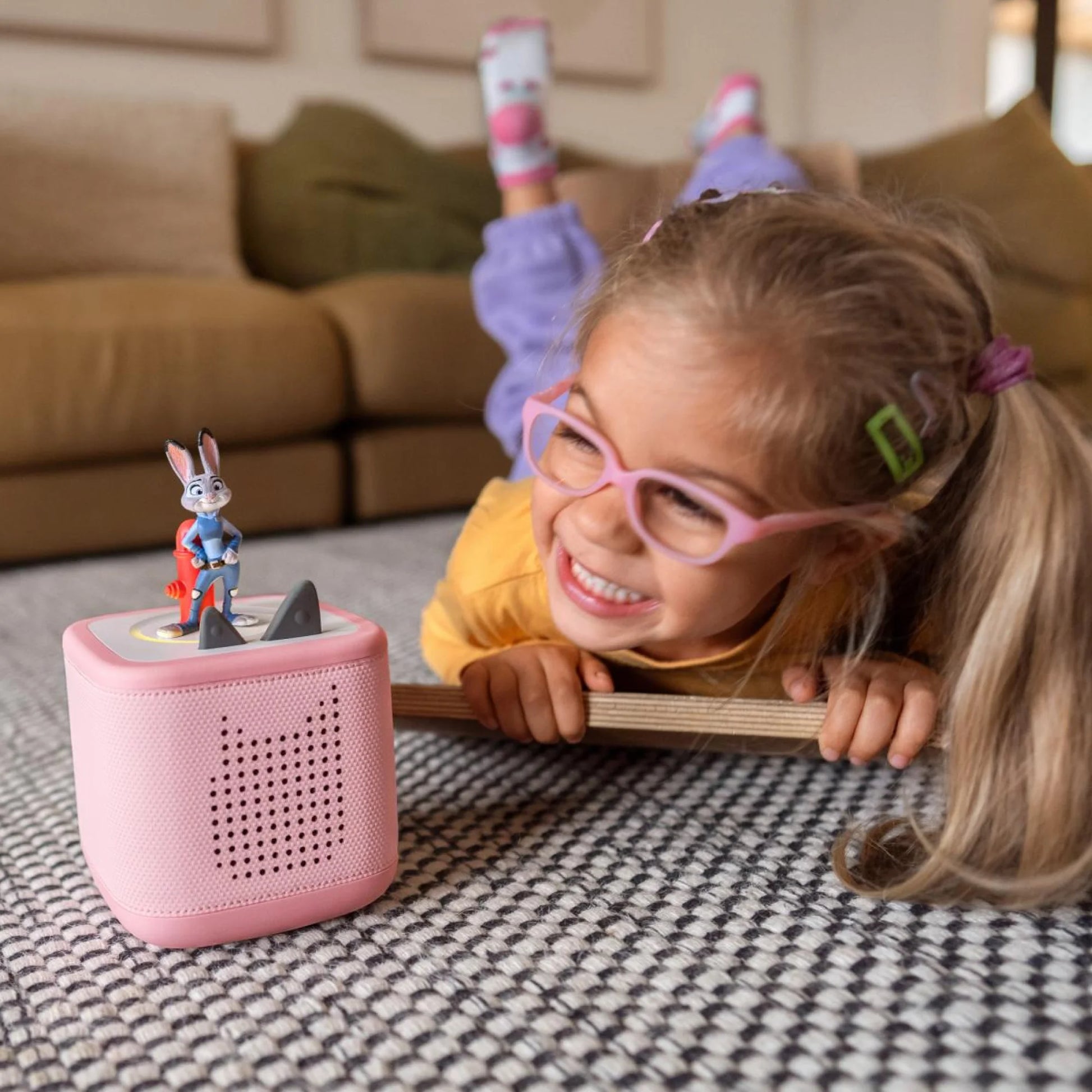 Judy Hopps Tonie figurine from Disney’s Zootropolis, ready to play audio stories and music for children.