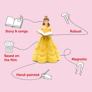 Screen-free audio storytelling with Beauty and the Beast Tonie.