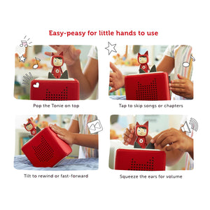 Easy to use with a Toniebox (sold separately)