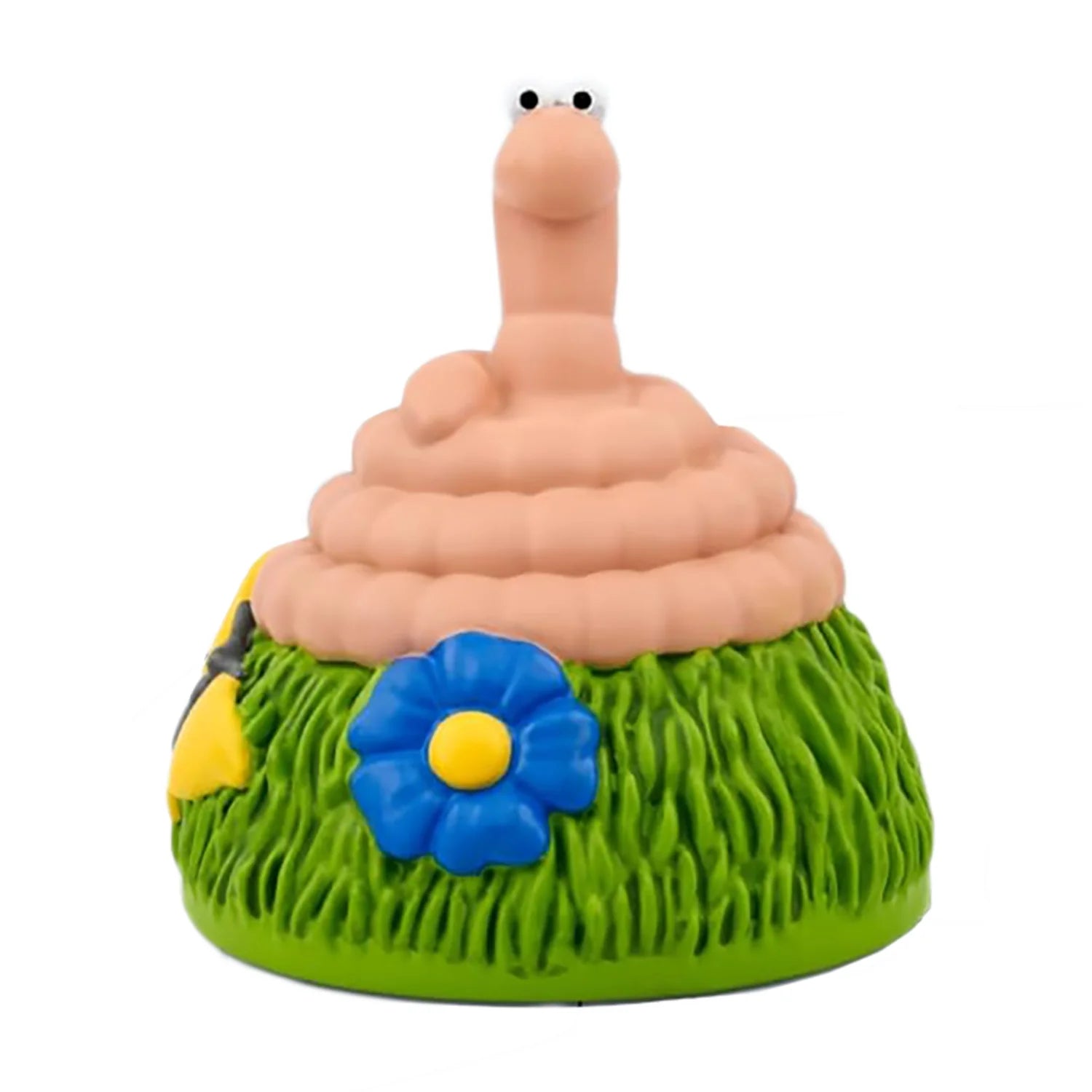 Superworm Tonie figure by Julia Donaldson on a Toniebox, featuring an interactive audio story for children.