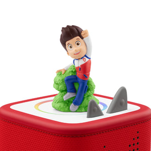 PAW Patrol Tonie featuring Ryder and pups on Toniebox.