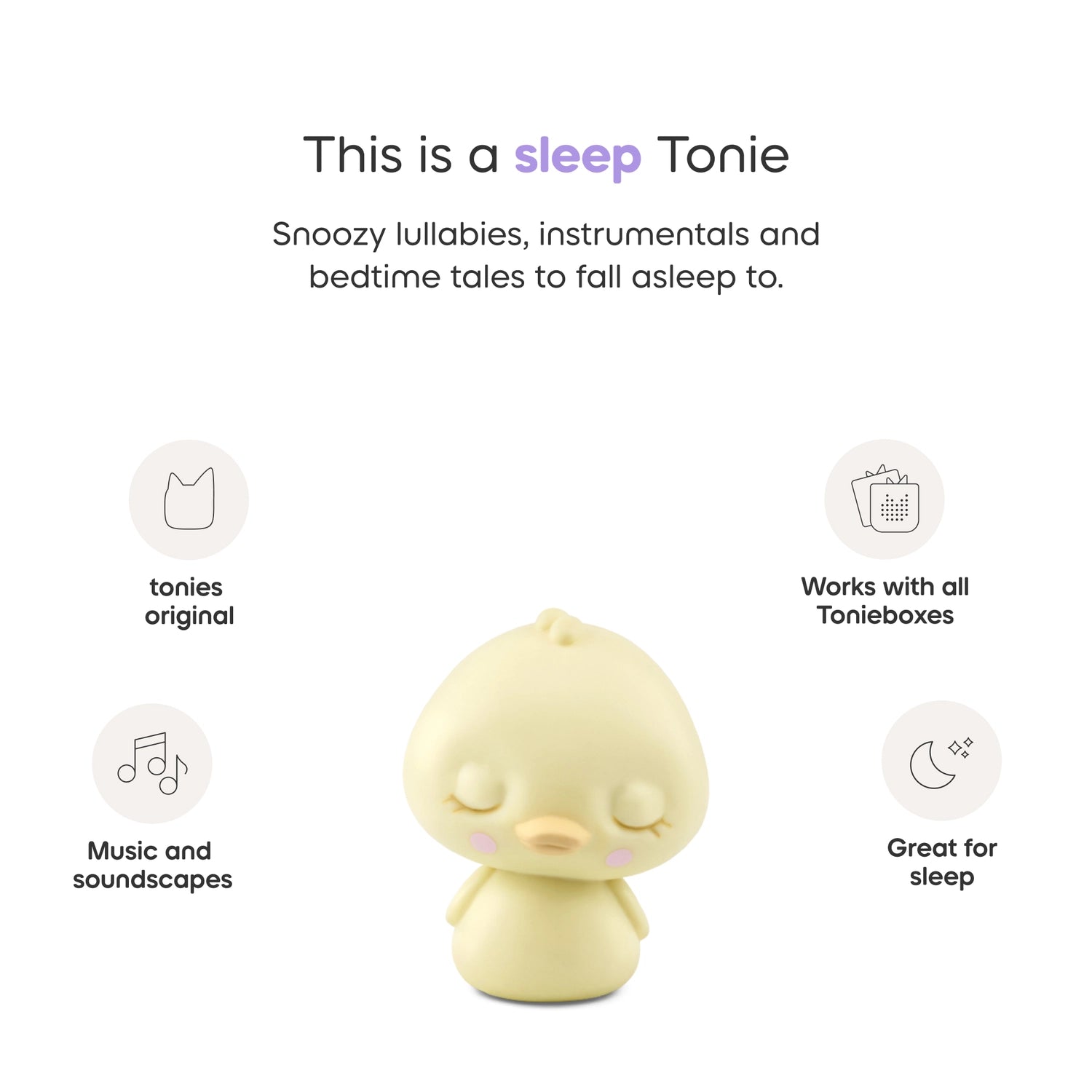 Peaceful bedtime routine with sleepy duck.