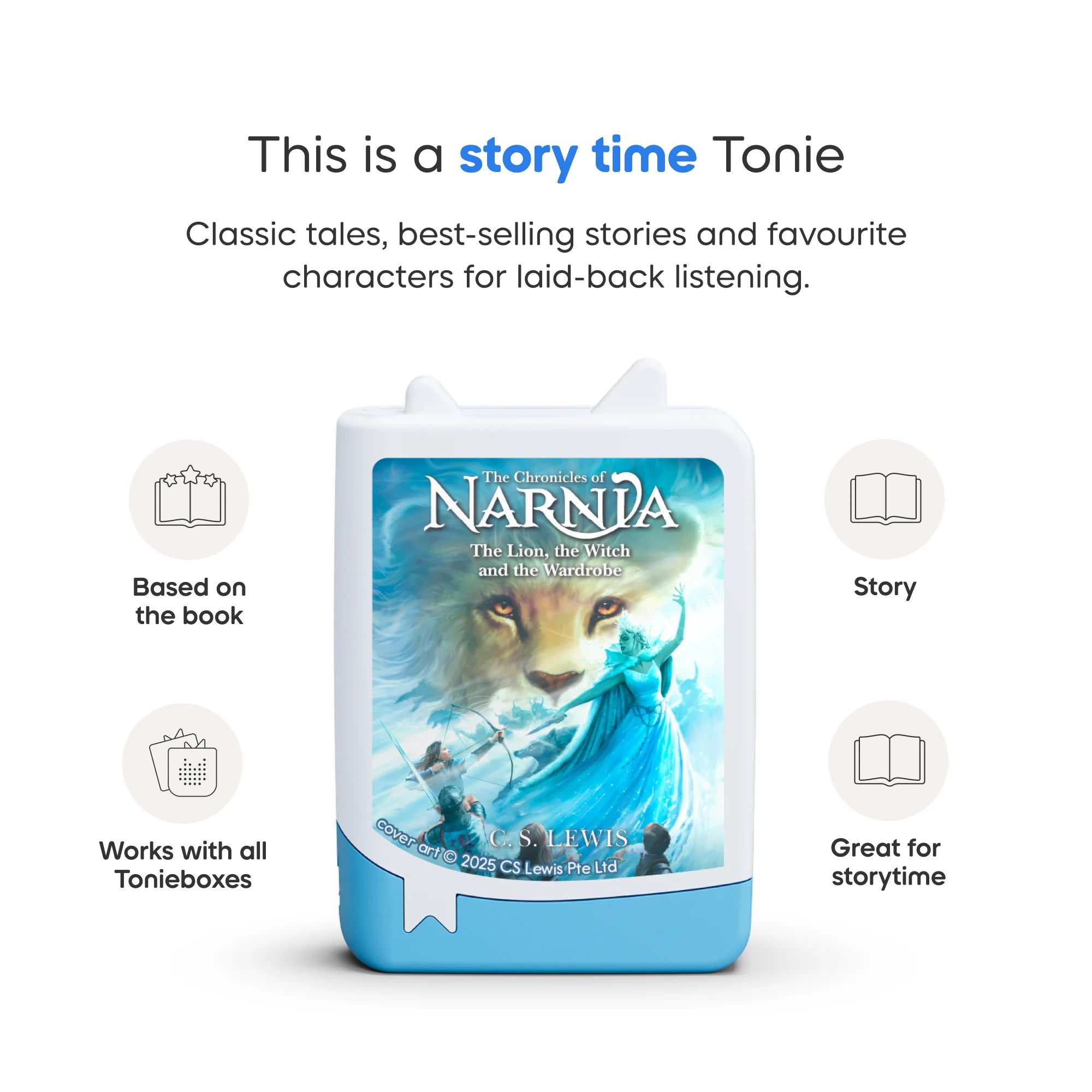 Tonies child-friendly design for safe play.