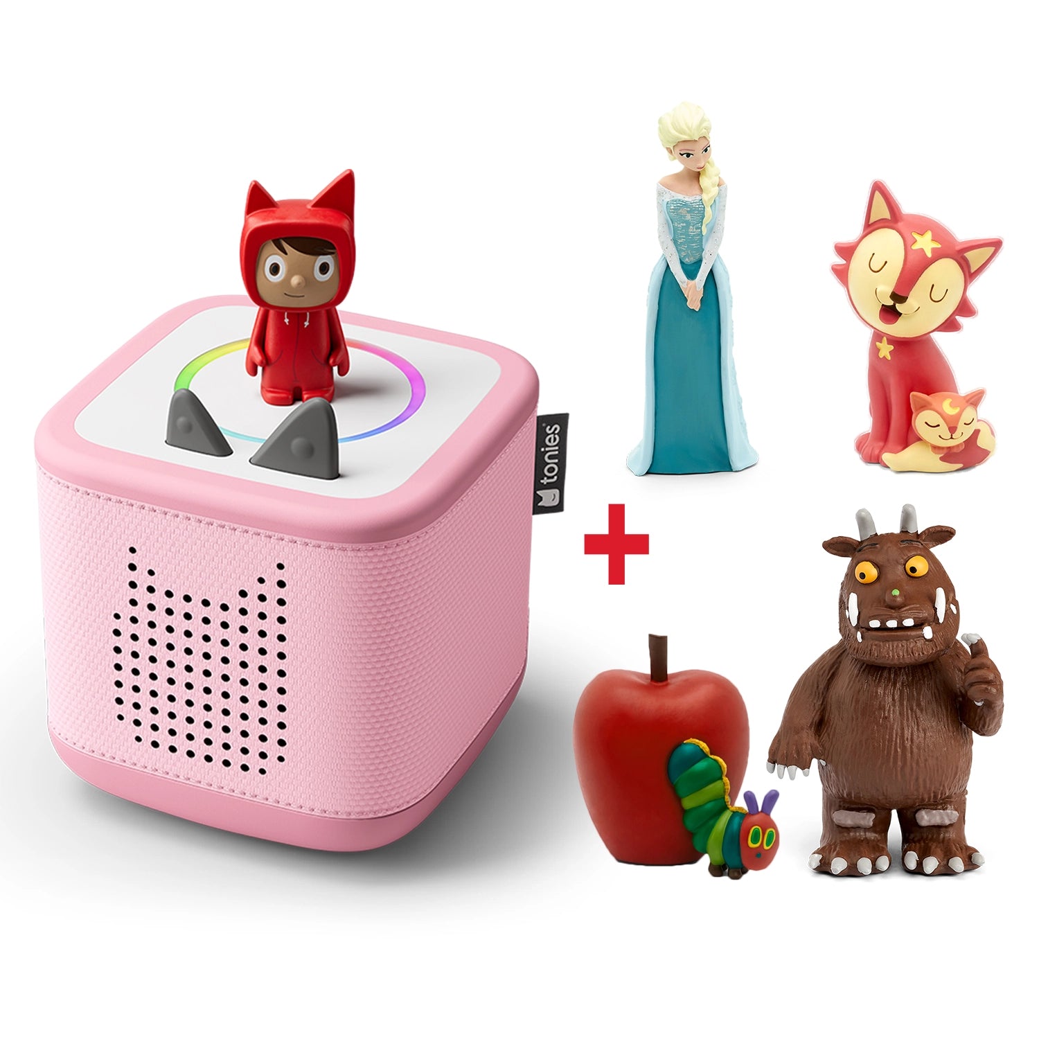 Toniebox 2 children's favourites starter bundle 5 Tonies - cloud pink