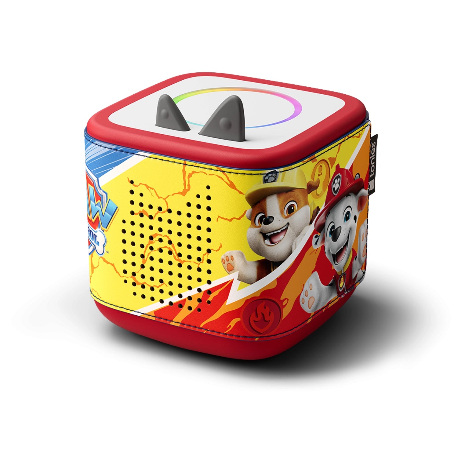 Mix, match, and play! Toniebox 2 covers make it easy for kids to customise their favourite audio box.