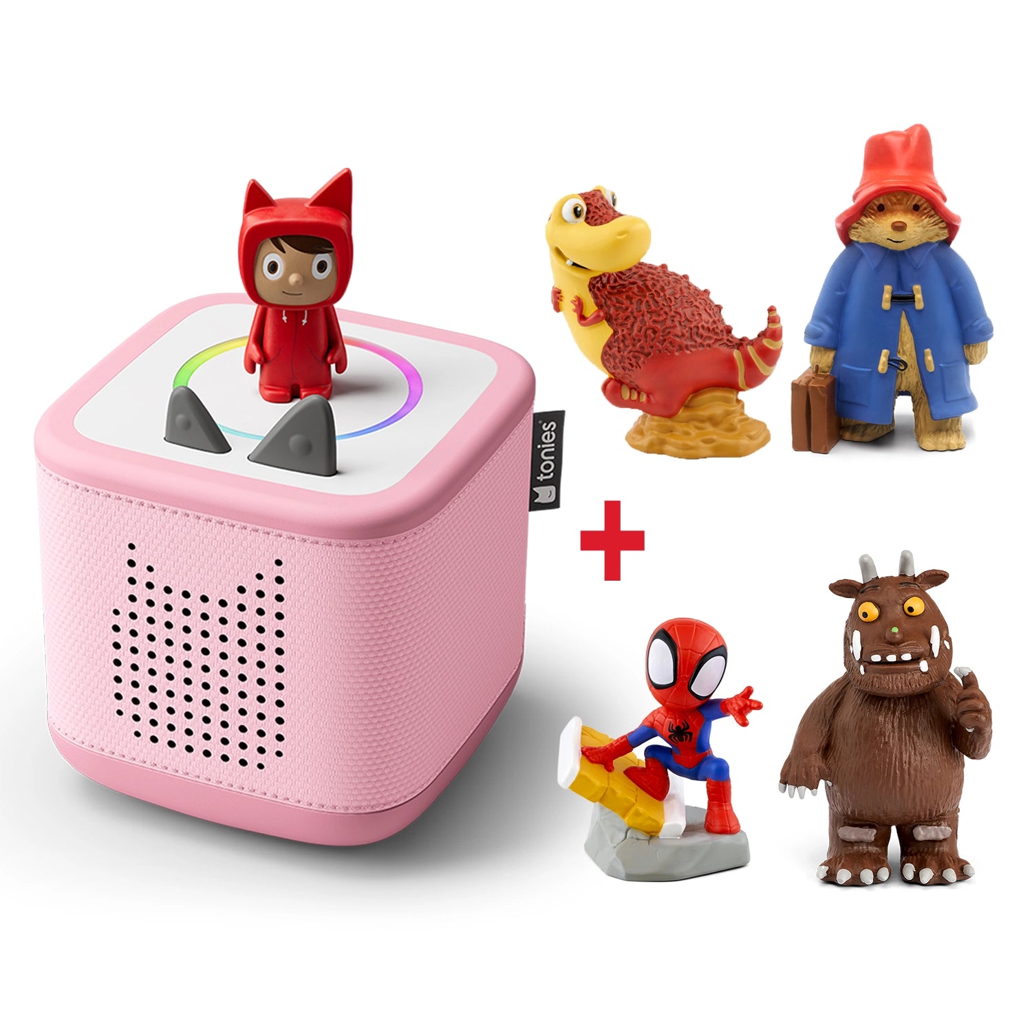 Toniebox 2 starter bundle - Create your Own 5 Tonies - cloud pink