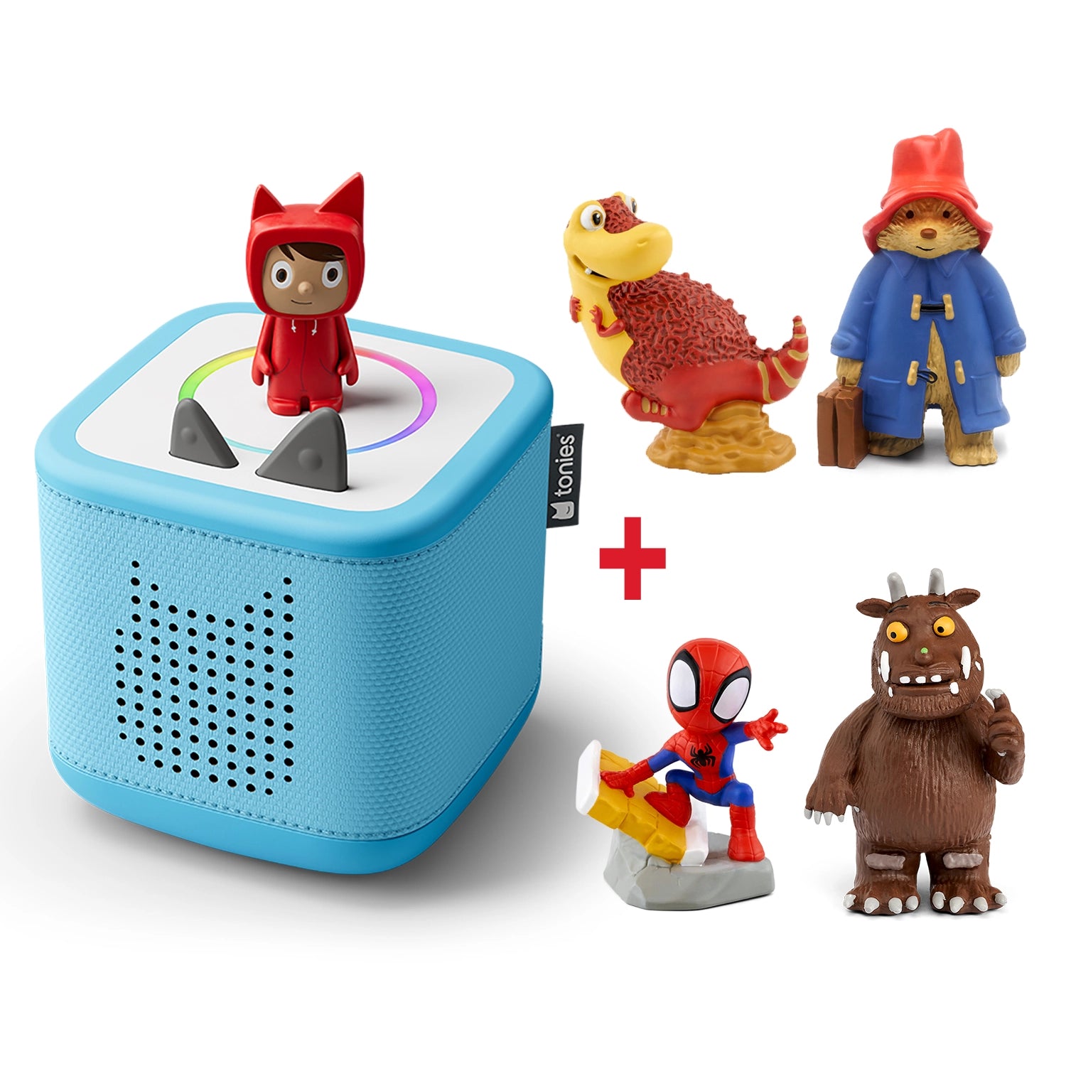 Toniebox 2 starter bundle - Create your Own 5 Tonies - sky blue