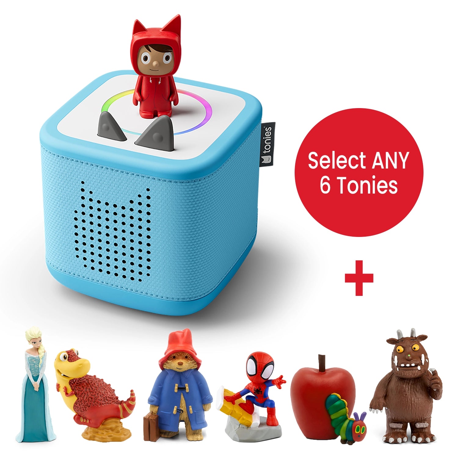 Toniebox 7-pc Creative-Tonie set for screen-free fun