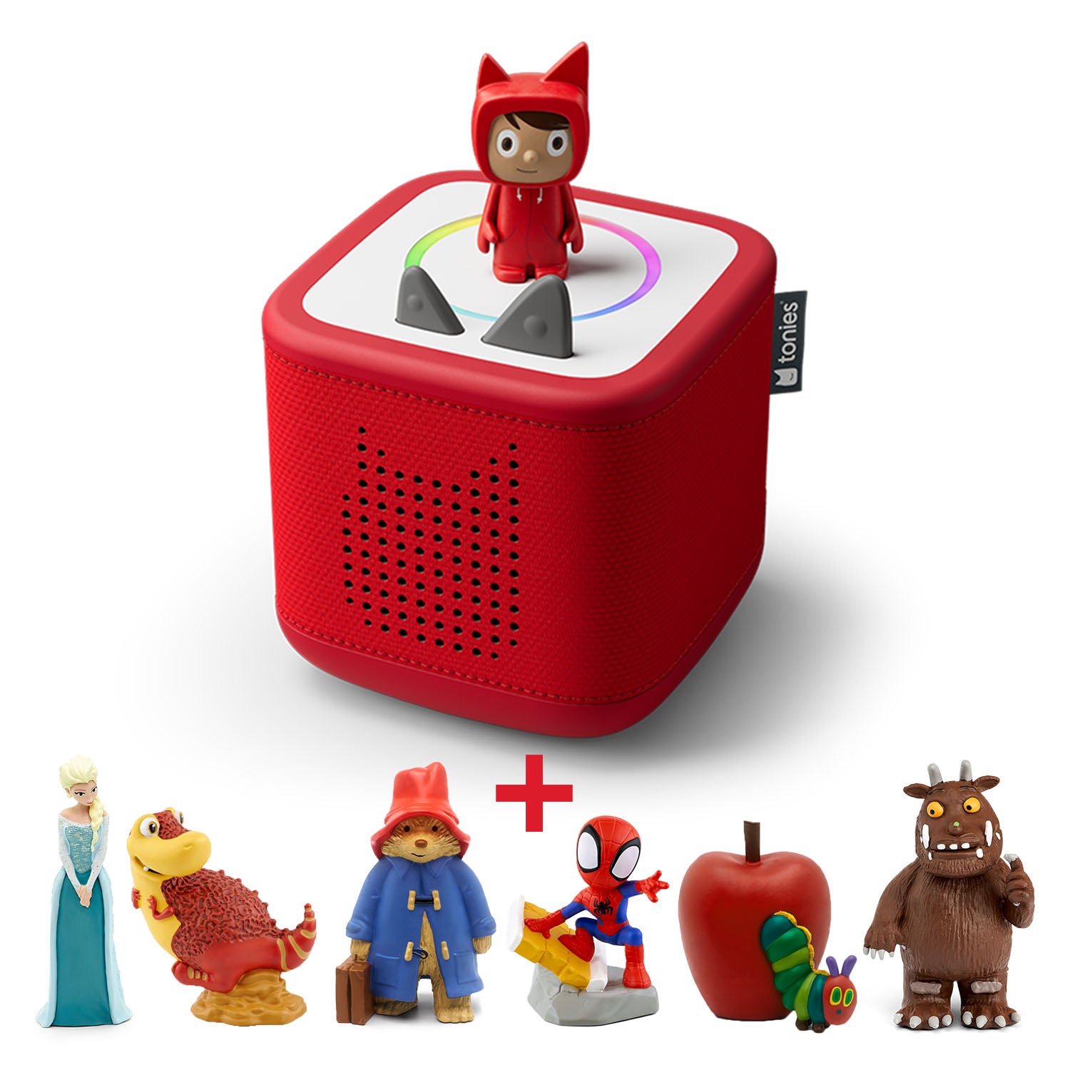Toniebox 2 bega bundle create your own - 7 Tonies sunset red colour toniebox