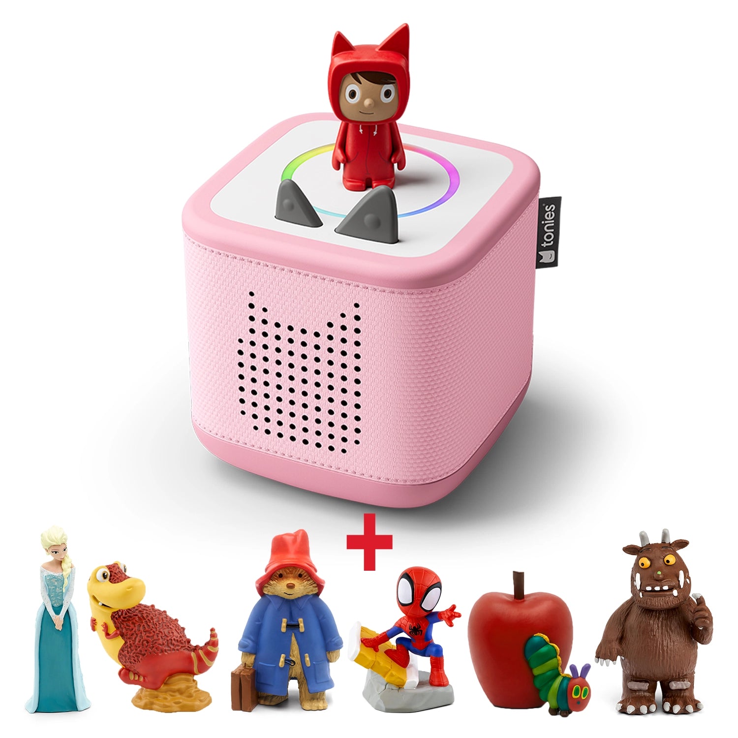 Toniebox 2 starter bundle - Create your Own 7 Tonies - cloud pink