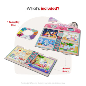 Gabby’s dollhouse tonieplay disc and puzzle board set