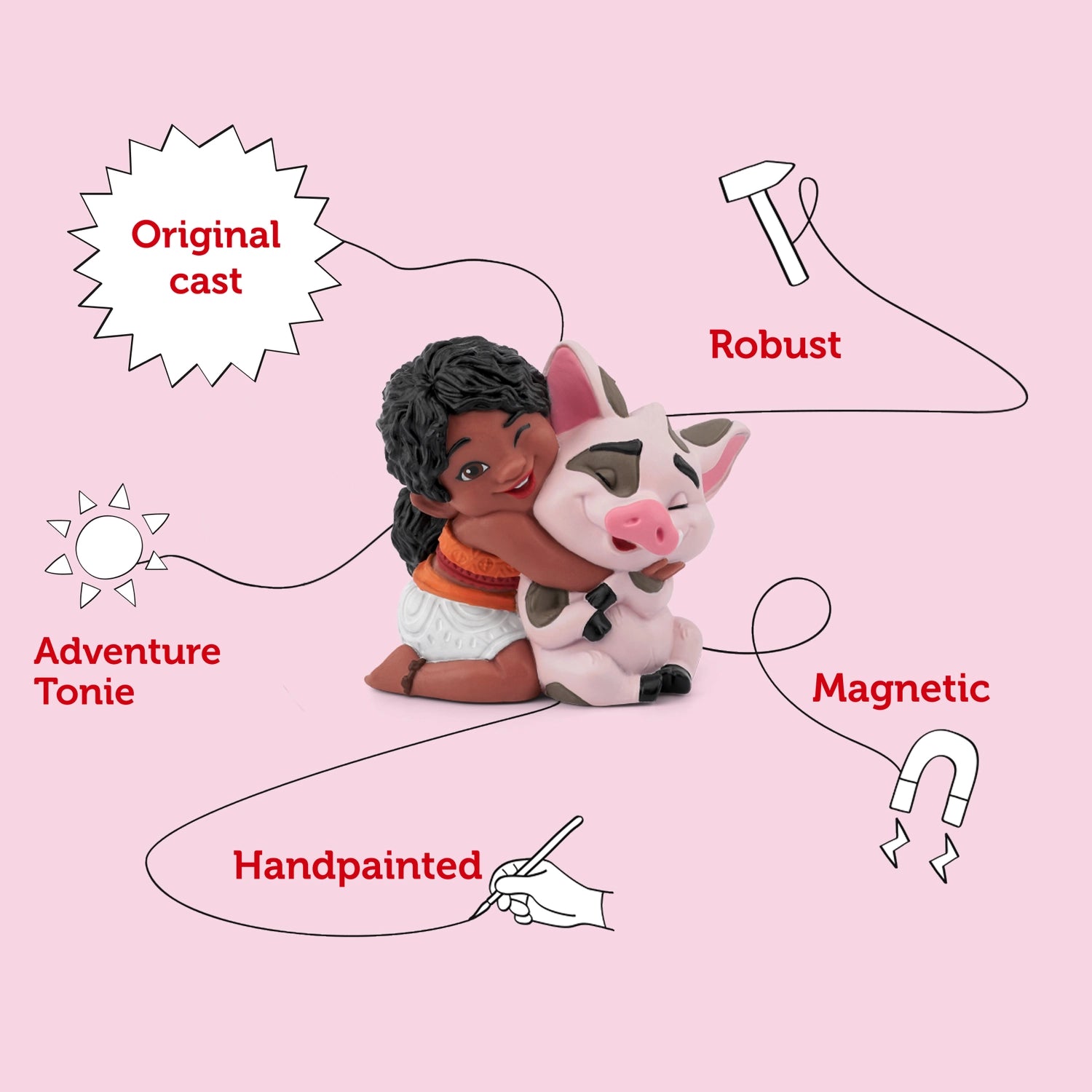 Features of tonies disney moana 2 tonie.