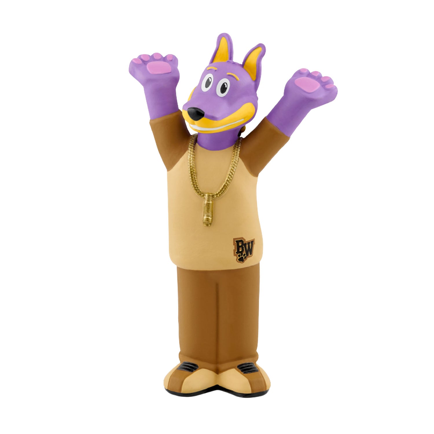 Tonies Animated character with purple fur, brown body, and beige pants on a white background
