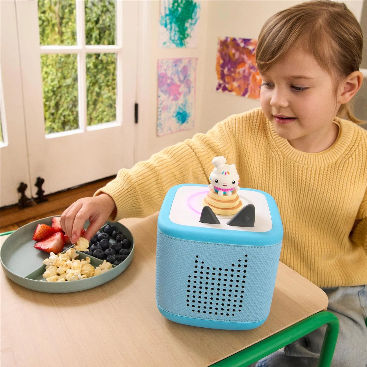 Cakey Cat from Gabby’s Dollhouse kids audio toy figure