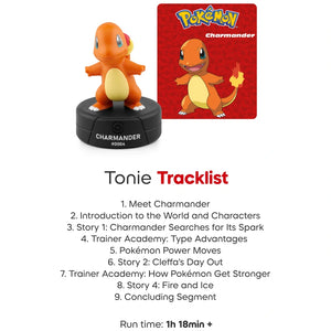 Track list of Tonies Pokemon Charmander