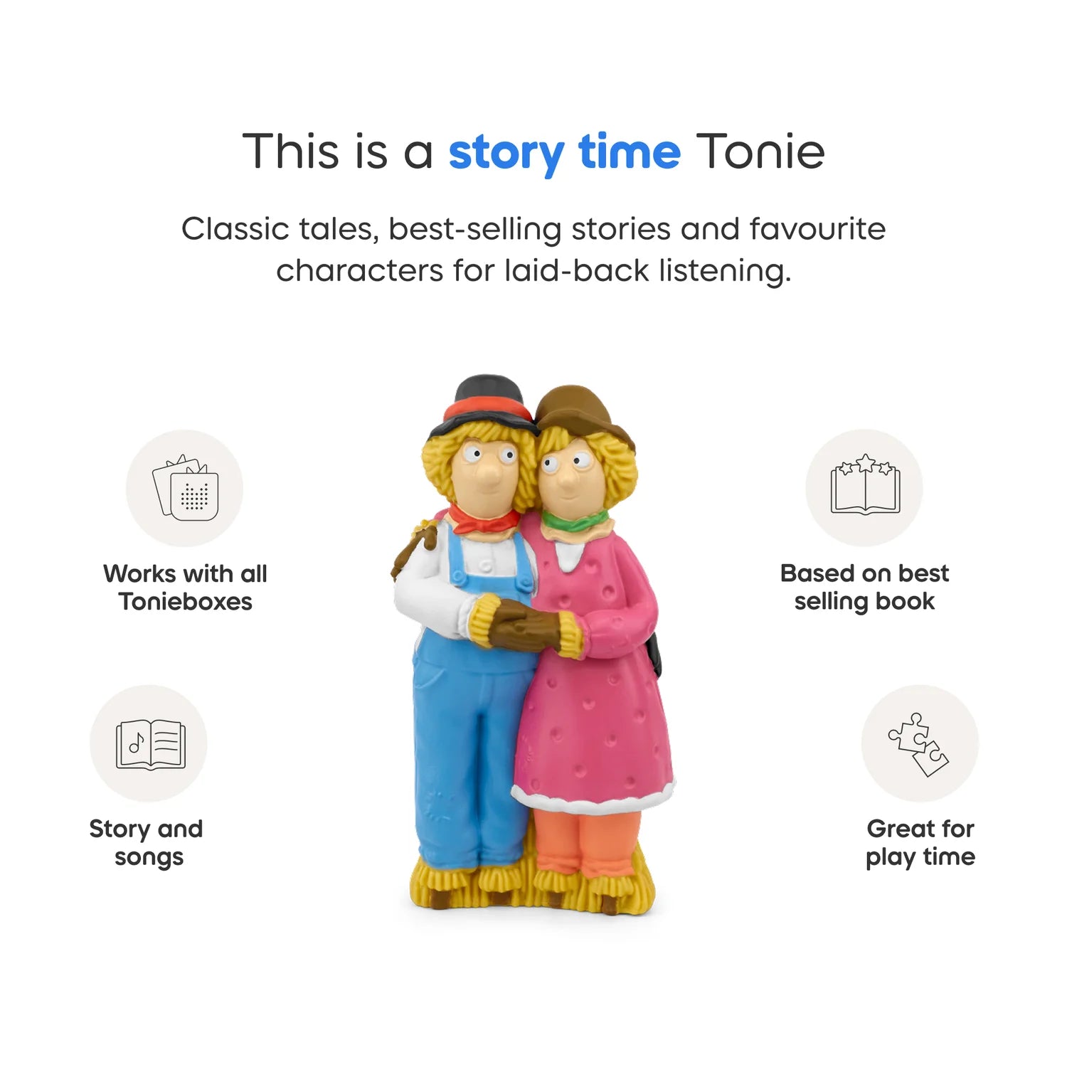 Features of tonies the scarecrows wedding julia donaldson.