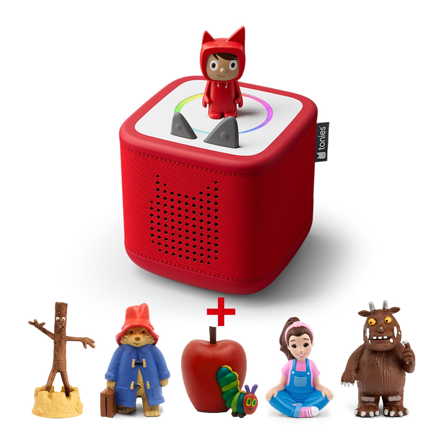 Toniesbox 2 mega bundle create your own 6 Tonies in sunset red