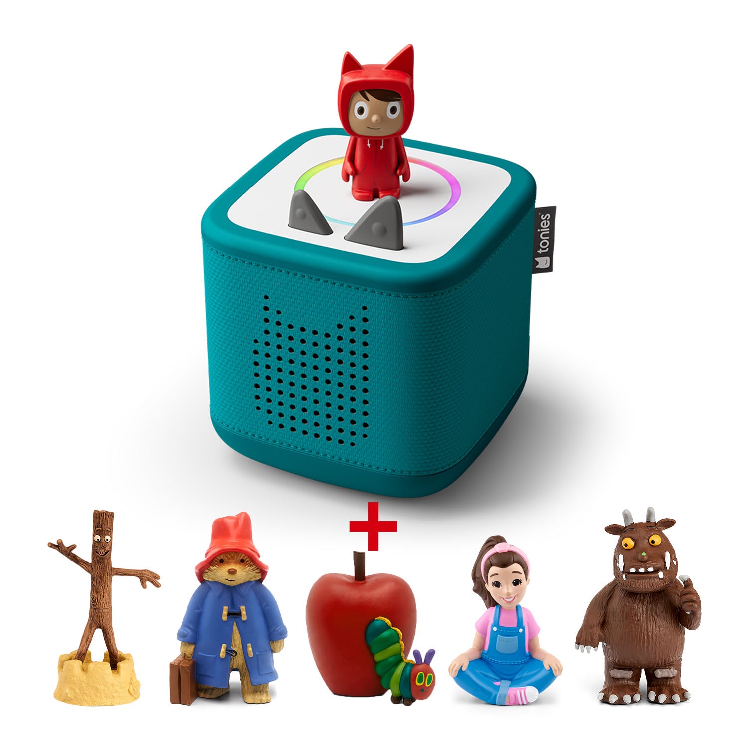 Toniesbox 2 mega bundle create your own 6 Tonies in tropical teal colour.