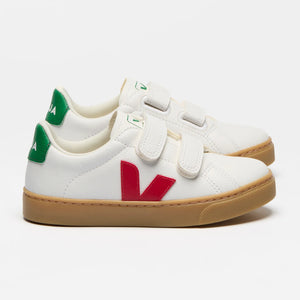 Veja Esplar Trainers V-10 - White Pekin Emeraude