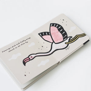 Sensory detail shot of textured wings designed for touch exploration in toddlers