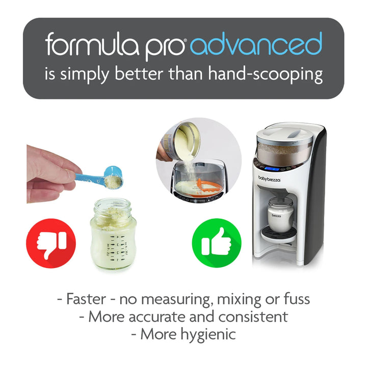 Automatically Mix a Warm Formula Bottle Instantly—Easily Make a Bottle with Automatic Powder Blending