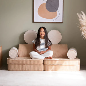 Lifestyle image of modular kids sofa set